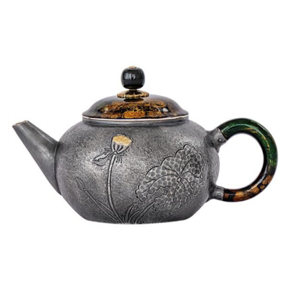 Handcrafted Silver Teapot