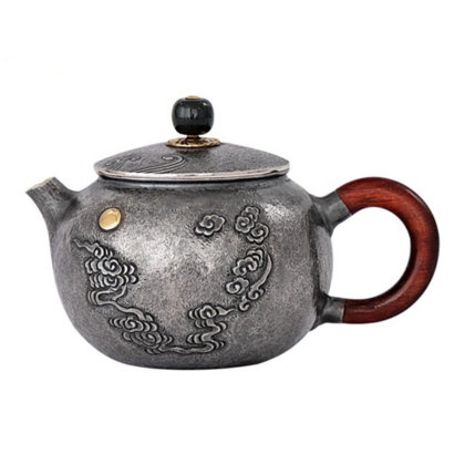 Handcrafted Silver Teapot